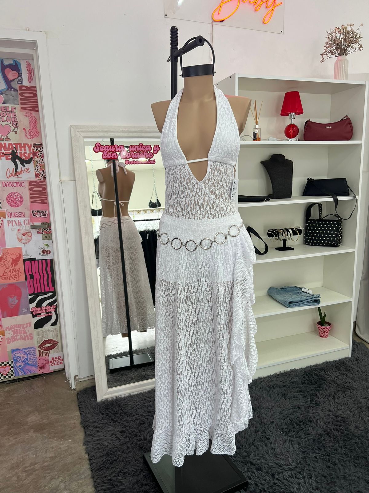 Vestido Mora blanco