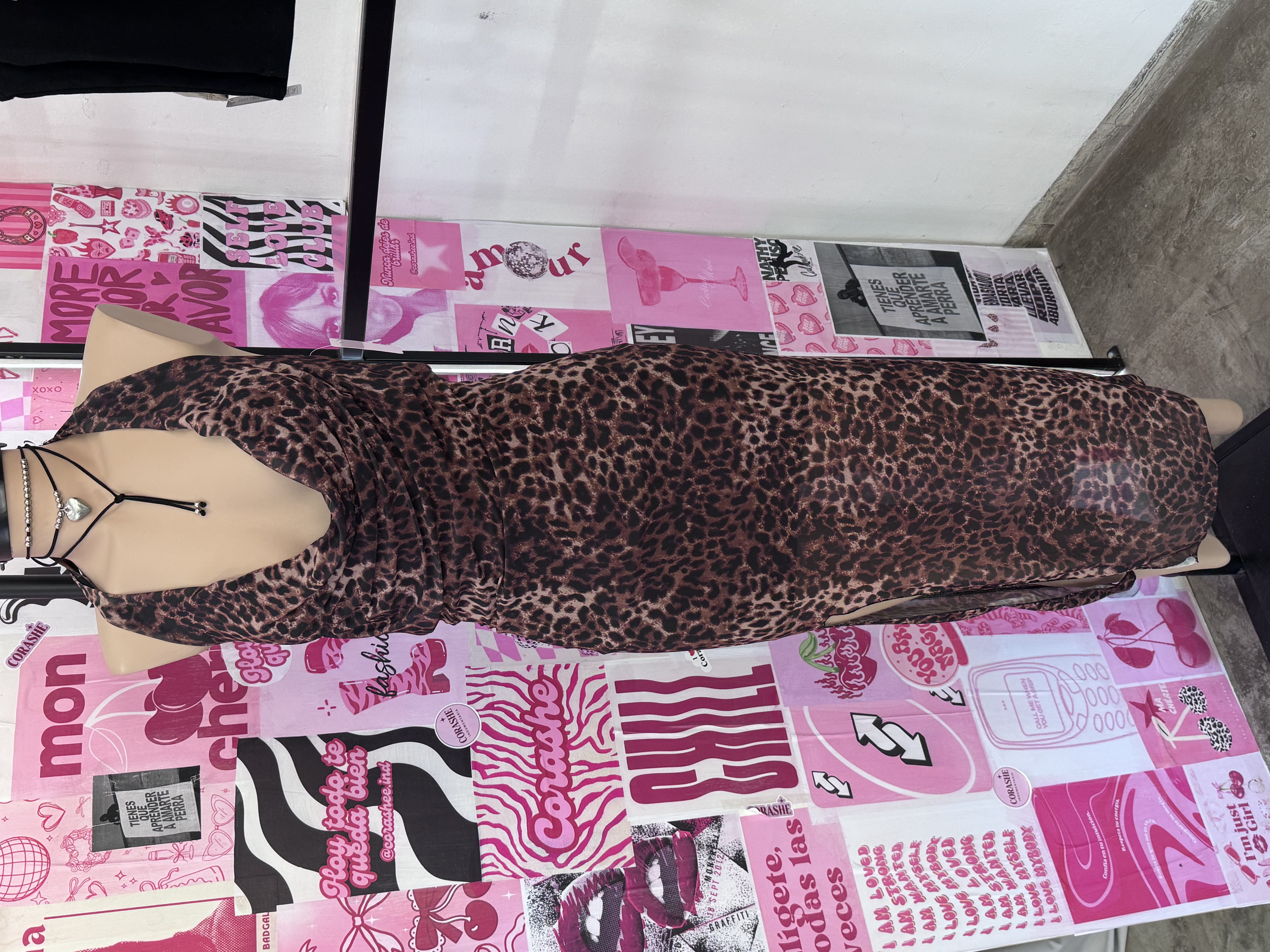 VESTIDO BUCHE PRINT OSCURO 